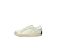 Crime London Sneaker da Donna Sk8 Deluxe Bianca con Strass - 28107AA6B White - Taglia 37