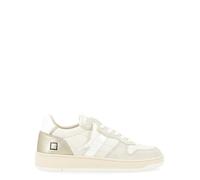 SNEAKERS Donna DATE W421-CR-SH-WM COURT SHINY WHITE/PLATINUM