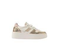 SNEAKERS Donna DATE W441-CP-LM-PL PLATFORM LAMINATED PLATINUM