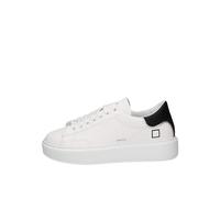 Date Sfera Calf White Black SF CA WB Sneaker Donna Bianco/Nero, 40