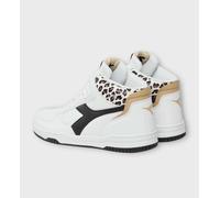 Sneakers donna Diadora Raptor Mid Leopard bianco e nero - 39