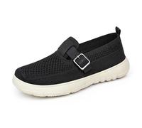 Sneakers Donna Eleganti Sneakers Donna comode Línea Elegante y polivalente, tacto Suave Que Mantiene la comodidad Durante Todo El día(Nero36)