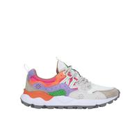 SNEAKERS Donna FLOWER MOUNTAIN YAMANO 3 - 2017817 1N21 WHITE YELLOW/FLUO LIGHT G