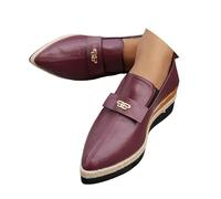 Sneakers Donna in Tela a Piattaforma - Moda Casual - Infradito Chic con fiocco e punta chiusa - Comode per la Spiaggia e le Vacanze - Suola antiscivolo - Stile Moda estate, C, 40.5 EU