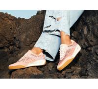 SNEAKERS DONNA LIU JO NUDE CON STRASS LEWIS 04 BA6093TX364 ALL-OVER RHINESTONES