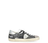 SNEAKERS Donna PHILIPPE MODEL PARIS PRLU XC15 PARIS X MIXAGE CRACLE'_BLANC NOIR
