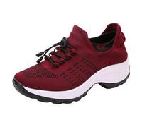 Sneakers Donna Sportive Comode Scarpe da Passeggio Cuscino d'Aria Morbido alla Moda Tecnologia Leggera Trail Running Suola Antiscivolo multidirezionale Ideali per Allenamento in Palestra