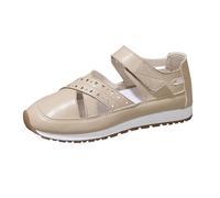 Sneakers estive da donna senza lacci, scarpe da ginnastica - plateau comodi sandali sportivi - scarpe da ginnastica piatte antiscivolo per il tempo libero - scarpe estive da donna, bianco, 42 EU