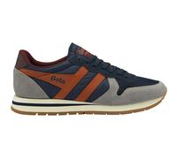 Gola Daytona - Scarpe da ginnastica classiche da uomo, colore blu navy e, Arancione navy., 40 2/3 EU