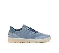 Sneakers in Pelle Scamosciata con Suola Cassetta Blu 40