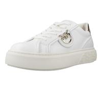 Sneakers in Pelle Yoko 06 con placca Logo | 5BPDSSS0041P087 Z1B Bianco, Bianco, 38