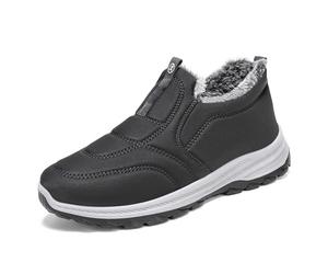 Sneakers invernali da uomo, calde, comode, spesse, per tutti i giorni, gite sulla neve, con fodera in pile