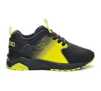 Sneakers Kid Unisex Logo SANPUERTO El Inf Low Cut Black-Yellow Neon