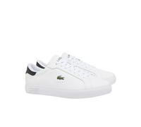 Sneakers Lacoste Uomo in Pelle Powercourt White-Black : 43