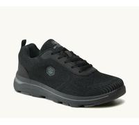 Sneakers Lumberjack Padren tessuto nero soletta in memory foam SCONTO