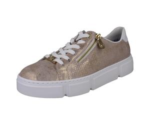 Sneakers Metalliche Morbide Embossate Sintetiche Rieker Donna - N5917