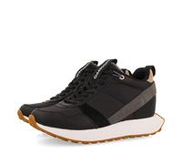 Sneakers nere d'ispirazione retrò con zeppa interna per donna noreuil