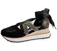 Sneakers Nere Tipo Espadrille da Donna SETTALA, Nero, 41 EU