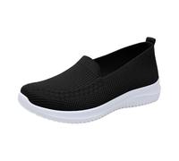 Sneakers Ortopediche Donna Slip on Scarpe Comode Ortopediche Sportive Sneakers Ginnastica Casual Traspiranti Sneaker Leggere Antiscivolo Slip on Passeggio Camminata Corsa Primavera Zeppa