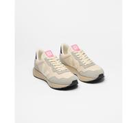 Veja Fair Trade - Comode sneakers in canvas di cotone - Paulistana Jute Cashew Oxford-Grey per Donne in Cotone - Taglia 38 - Beige
