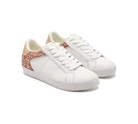 Sneakers Pelle & Glitter Cuneo Fairhaven, Bianco, 36 EU