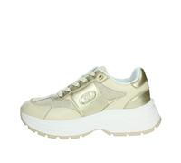 LIU.JO Chunky Scarpe Sportive con Piattaforma, Metallico Oro, Suola Bianca, Stile Casual, oro, 39 EU