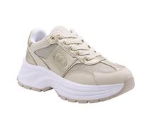 LIU.JO Chunky Scarpe Sportive con Piattaforma, Metallico Oro, Suola Bianca, Stile Casual, oro, 38 EU