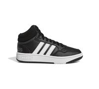 adidas Hoops Mid Shoes, Scarpe Unisex-Adulto, Core Black/Cloud White/Grey Six, 38 2/3 EU