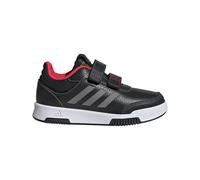 adidas Tensaur Hook And Loop Shoes, Sneaker Unisex - Bambini e Ragazzi, Core Black Iron Met Lucid Red, 28.5 EU