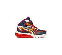 Geox J CIBERDRON Boy C, Scarpe da Ginnastica, Navy/Red, 32 EU