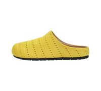 Sneakers Platform Donna Estiva Scarpe Fitness Mocassini Casual Slip-on con Suola Morbida e Punta Arrotondata per Camminare Ogni Giorno Stile Rilassato Comfort Quotidiano (Yellow, 40)