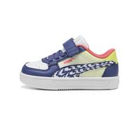 Sneakers Puma Caven 2.0 Poised 2 per bimbi ai primi passi, Scarpe, Bianco/Blu Crystal/Lemon Sherbert, 24 24