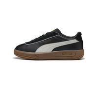 PUMA Club KLASSIKA, Scarpe da Ginnastica Donna, Black White Gold, 38.5 EU