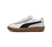 Puma Puma Club KLASSIKA - Scarpe da Ginnastica Femmina, Puma White-Puma Black-Warm White,