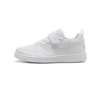 Sneakers PUMA Rebound V6 Lo per bambini, Scarpe, Bianco, 28.5 28.5
