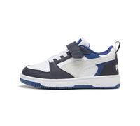 Sneakers PUMA Rebound V6 Lo per bambini, Scarpe, Bianco, 34.5 34.5