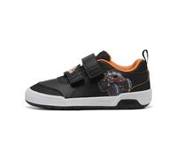Sneakers PUMA x HOT WHEELS™ MONSTER TRUCKS Multiflex 2 per bambini, Scarpe, Nero/Nero/Arancione Glo, 34.5 34.5