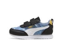 Sneakers PUMA x HOT WHEELS™ R78 Lightwind per bambini, Scarpe, Cool Blu/Bianco/Sunny Giallo, 35 35