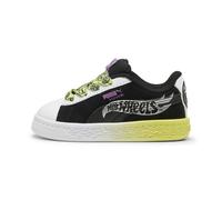 Sneakers PUMA x HOT WHEELS™ Suede XL per bimbi ai primi passi, Scarpe, Nero/Bianco/Lemon Sherbert, 21 21