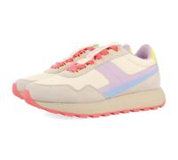Sneakers Retro Pelle Athol, Biancaneve, 38 EU
