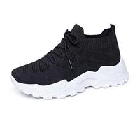 Sneakers Robuste da Donna Scarpe Casual con Plateau alla Moda Traspirante Trekking Sportive Tennis Palestra Sneaker Comode Corsa