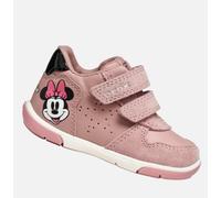 Sneakers scarponcini a strappo Geox Zapito Disney Minnie pelle rosa