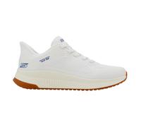 Sneakers SKECHERS BOB SQUAD 4 118423-WHT da uomo in tessuto bianco