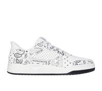Skechers Sneaker da uomo Koopa-Court Paisley, Bianco/nero, 41.5 EU