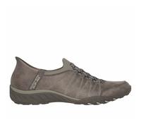Skechers Donna Slip-ins Relaxed Fit: Breathe-Easy - Home-Body Sneaker in Talpa Scuro, Taglia 41, Vegan