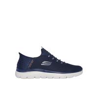 Scarpe Skechers Summits blu navy arancione - 42