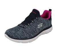 Donna Skechers Slip On Memoria Schiuma Scarpe Sportive 12983 QUICK GETAWAY