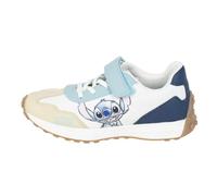 Sneakers Stitch per Bambini - Bianco e Blu - Taglia 37 - Chiusura con Velcro e Lacci - Scarpe da Ginnastica con Suola in TPR - Prodotto Originale Disegnato in Spagna