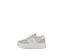 Sneakers stringate donna beige chiaro Solo Soprani art. SSW614N55