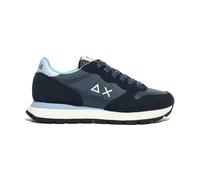 SUN68 Donna Sneakers Basse Z36201 Pelle Blu Scuro 36